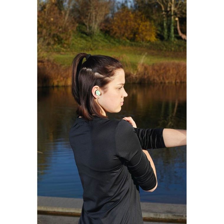 Hama, słuchawki dokanałowe, true wireless, spirit chop, miętowe