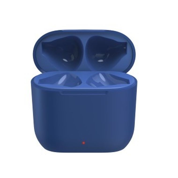 Hama, słuchawki douszne, true wireless, freedom light, niebieskie