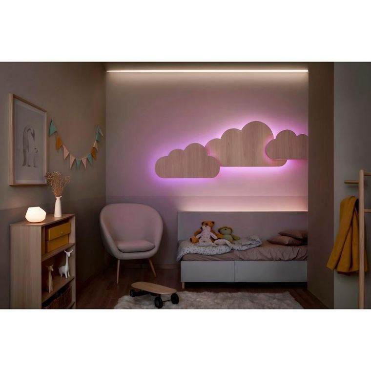 Hama, taśma led smart, rgb wifi, 5m z zasilaczem