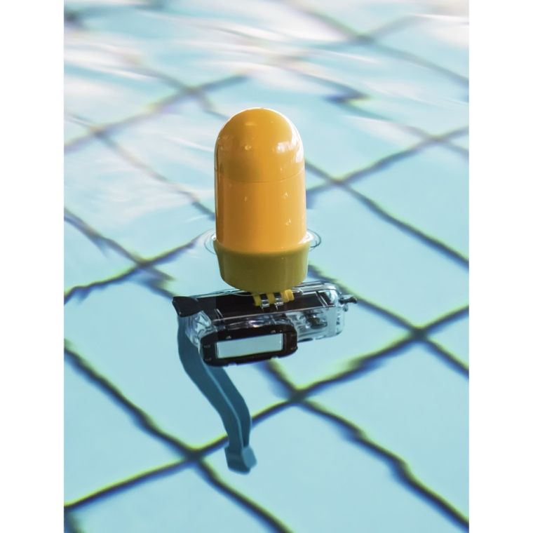 Hama, uchwyt pływający do kamer GoPro żółty