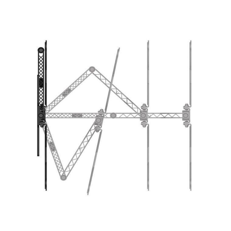 Hama, Vesa, uchwyt do telewizora, fullmotion, ultra slim, 40-40 cm