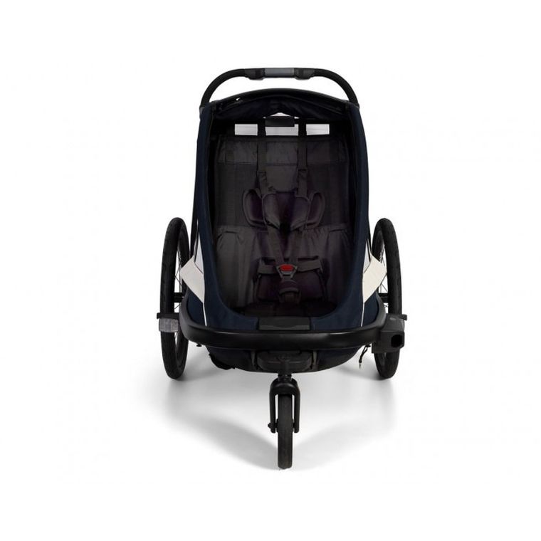 Hamax, Breeze One, przyczepka rowerowa, White/Green