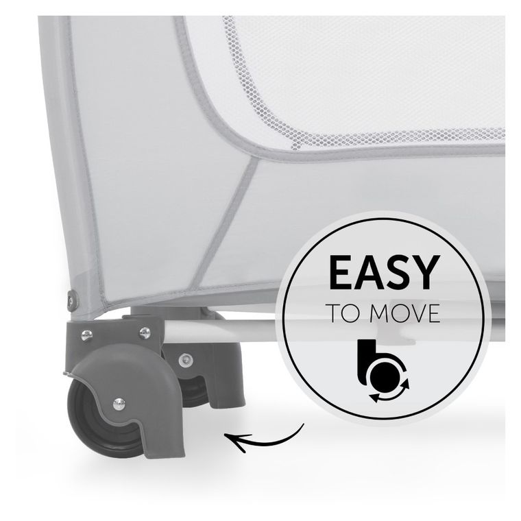 Hauck, Sleep N Play Center, łóżeczko turystyczne, Nordic Grey