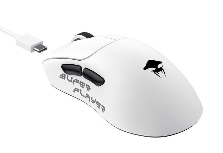 Havit, Havit StarBlaze-1, mysz gamingowa, bezprzewodowa, biało-czarny