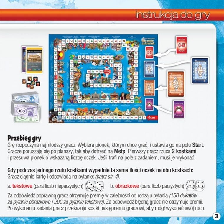 Hipokampus, Był Sobie Człowiek, wersja kompakt, gra edukacyjna