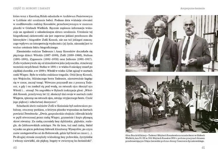 Historia i świętość. Zofia Kossak biografia ilustrowana