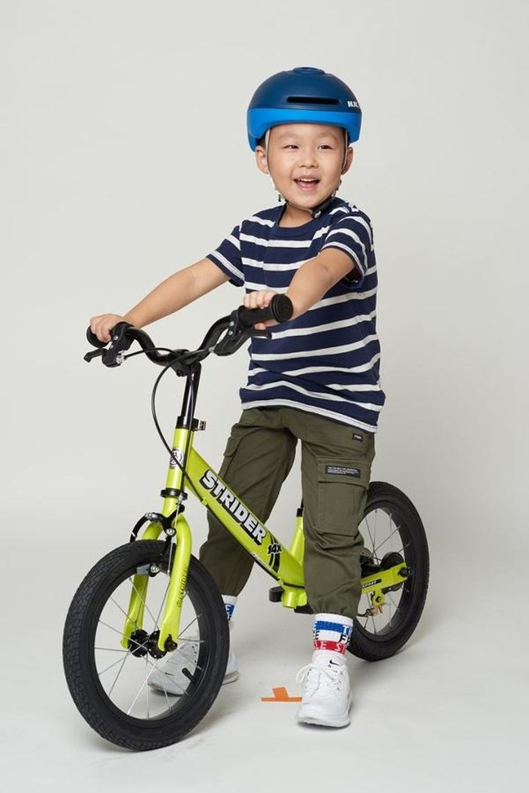 HJC, Gleo, kask rowerowy, Junior, niebieski