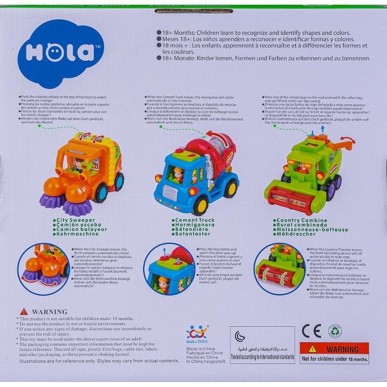 Hola, autko budowlane/rolnicze, 1 szt.