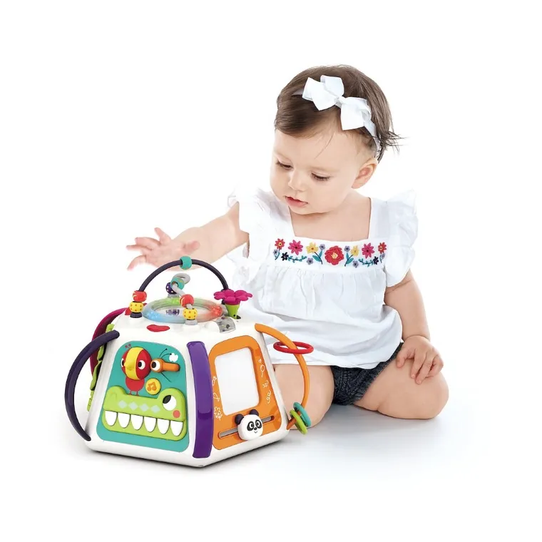 Hola, Interaktywna kostka edukacyjna, zabawka niemowlęca