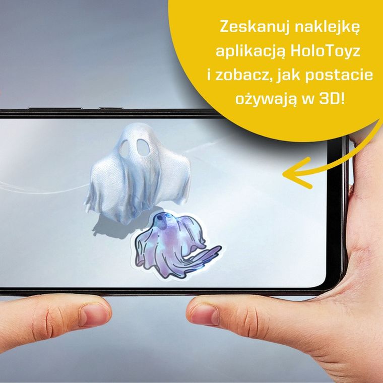 HoloToyz, naklejki AR z dźwiękiem, Monster Mash