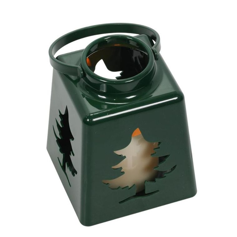 Home Styling Collection, świąteczny lampion ze świecą LED, 14 cm