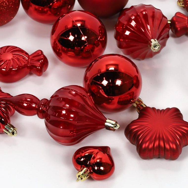 Home Styling Collection, zestaw ozdób na choinkę, 32 szt.