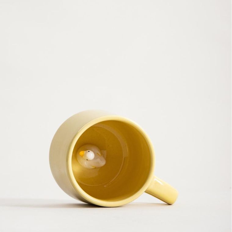 Homla, Alagi, kubek, żółty z gąską, 0,25l