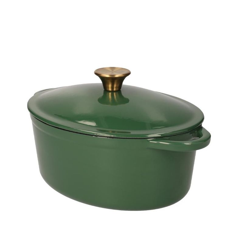 Homla, Andreas, garnek, żeliwny zielony, 3,5 l