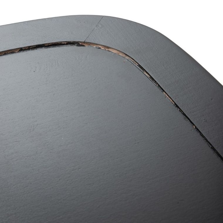 Homla, Drev, Krzesło drewniane czarne, 43,5-44-89,5 cm, 875743