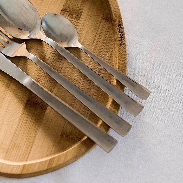 Homla, Fabro, zestaw sztućców, srebrnych, 24 szt.