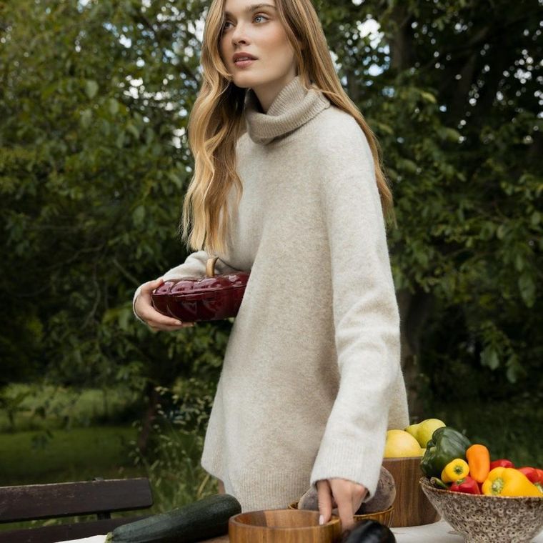 Homla, Ghost Town, garnek, żeliwny bordowy w kształcie dyni, 1,5l