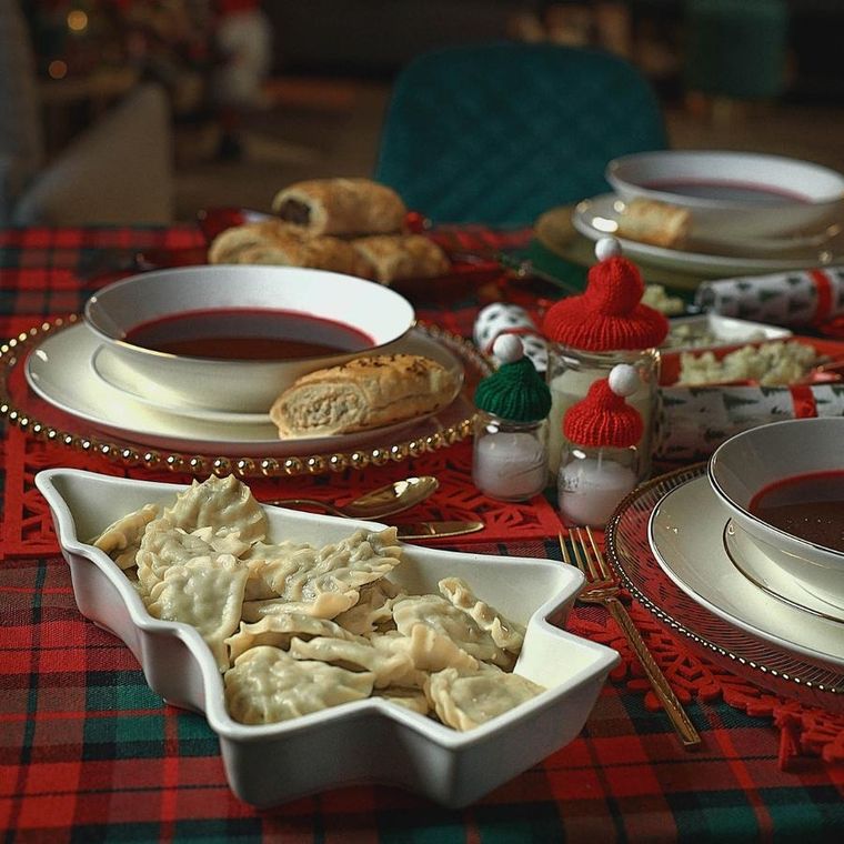 Homla, Golden Balls, talerz, szklany, 33 cm