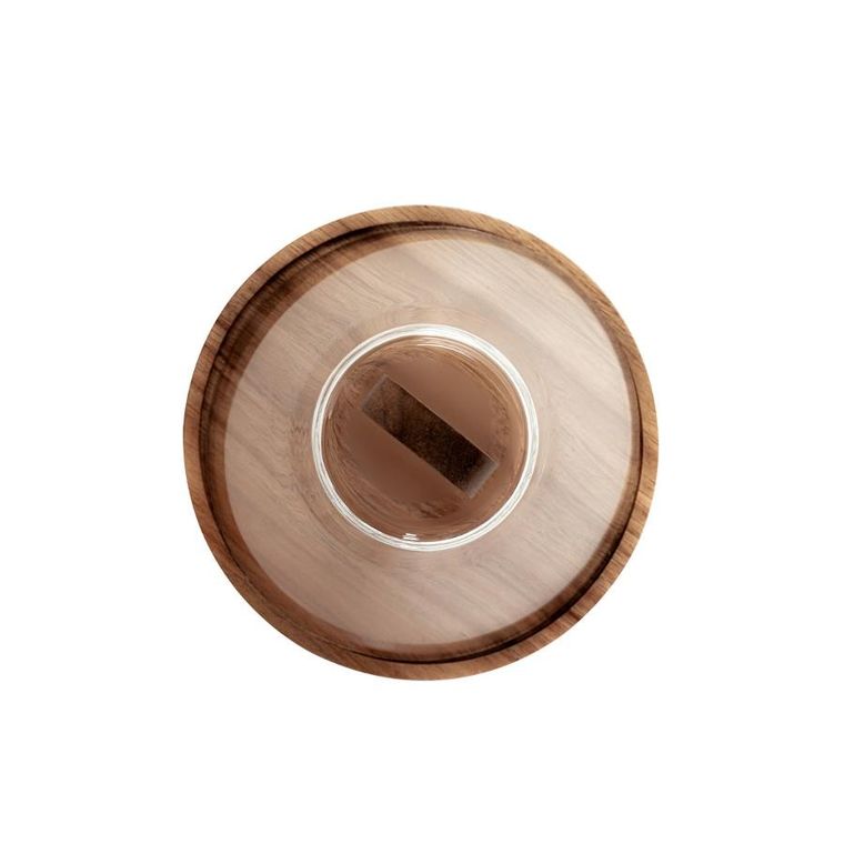 Homla, Lenne, patera, ze szklanym kloszem, 23-19 cm