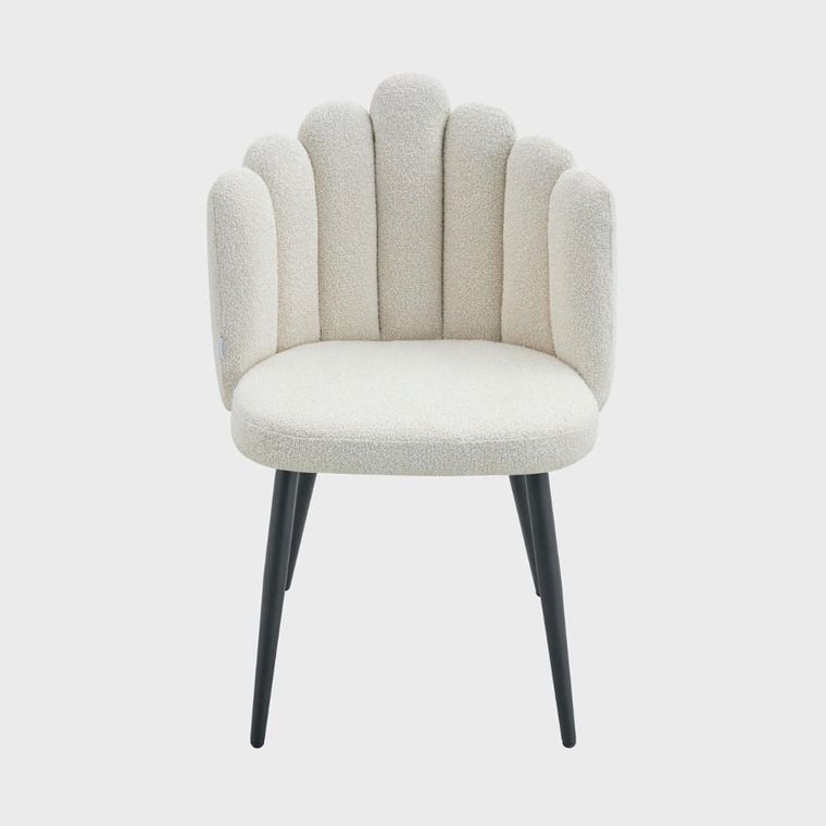 Homla, Luxe, krzesło, Ecru, 49-55-85 cm