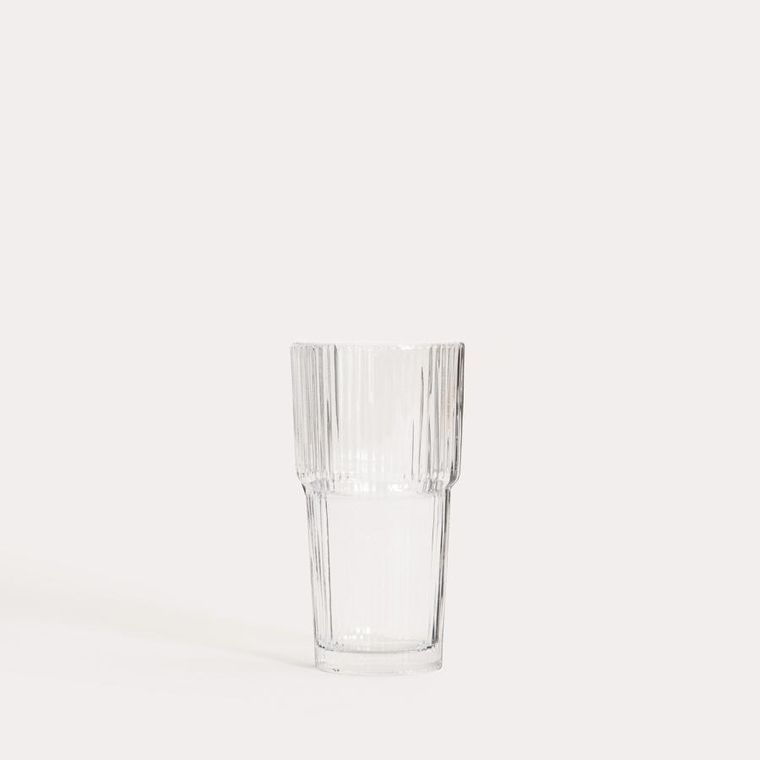 Homla, Lynnaso, zestaw szklanek, transparentnych, wysokich piętrowanych 2 szt., 0,54l