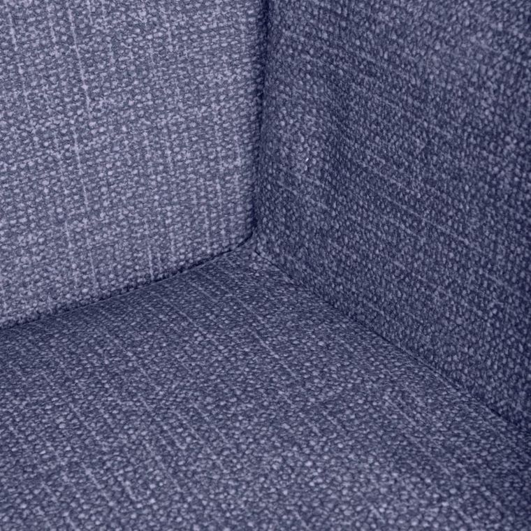 Homla, Moss Pop, Fotel w tkaninie granatowy, 72-73-96 cm, 882901