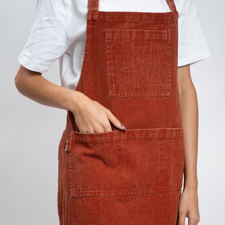 Homla, Nash, Fartuch kuchenny jeansowy, 60-80 cm, 703492