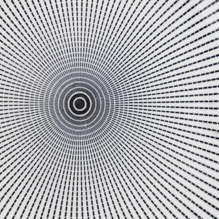 Homla, Navia, talerz deserowy, czarny, 19 cm