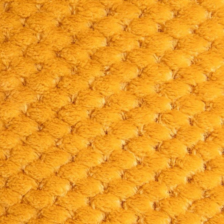 Homla, Noah, poszewka, ziarnka ryżu musztardowa, 45-45 cm, 2 szt.