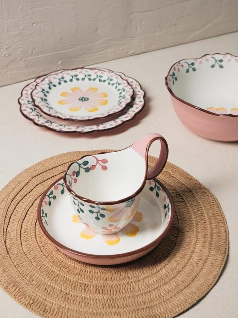 Homla, Noya, talerz, deserowy, 21 cm