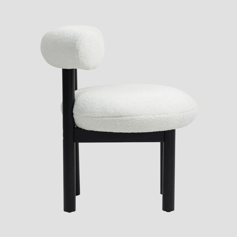 Homla, Pacis, krzesło, ecru, 59,5-65,5-75 cm