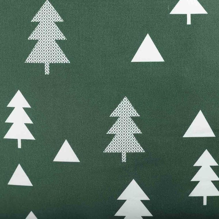 Homla, Pema, pościel, z mikrofibry w choinki zielona, 160-200 cm