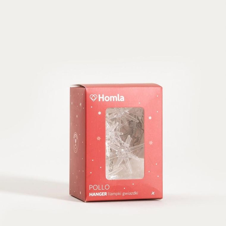 Homla, Pollo, lampki, gwiazdki, 10 LED