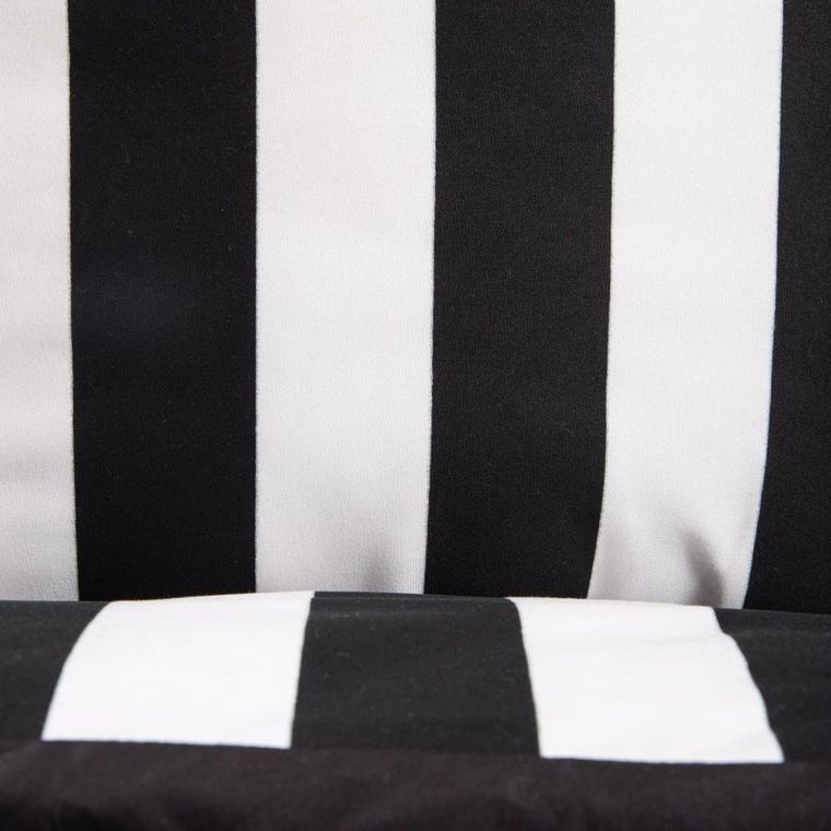 Homla, Rayas, pościel, z mikrofibry w czarno-białe pasy, 200-220 cm