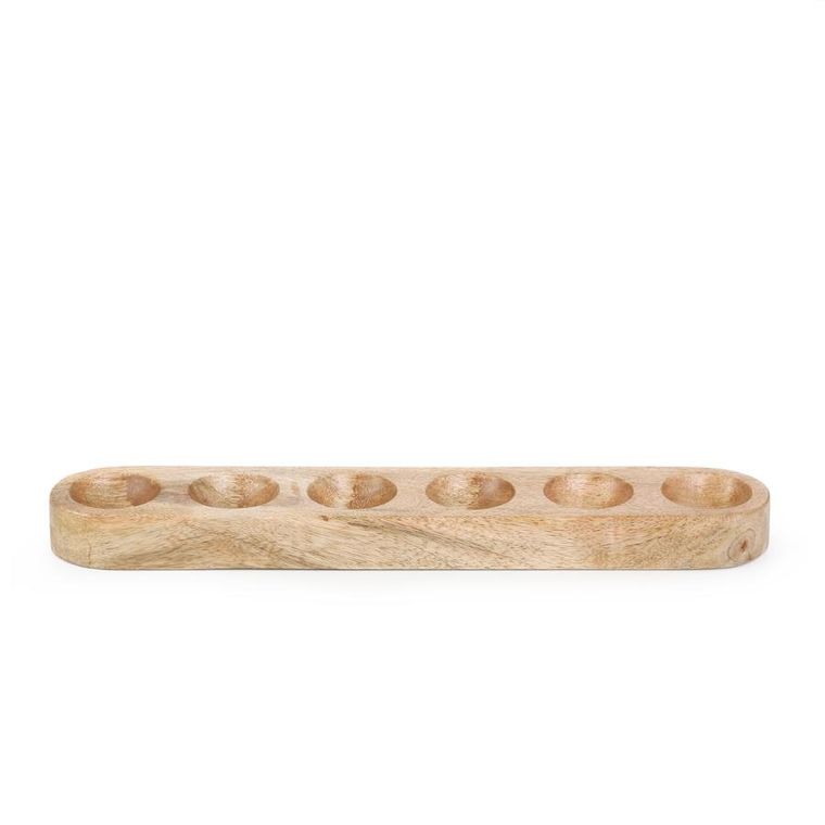 Homla, Rego, patera, drewniana na jajka duża, 5-31 cm