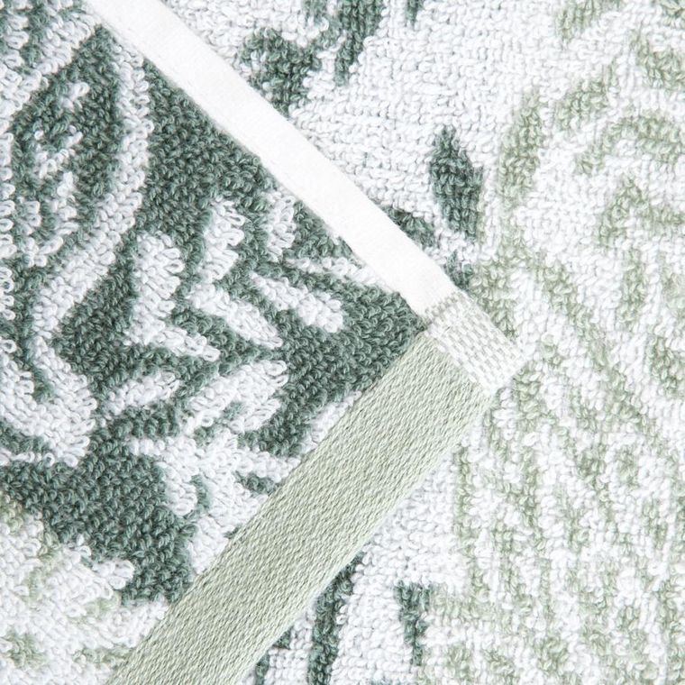 Homla, Ronu, ręcznik, pistacjowy wzorzysty, 50-90 cm