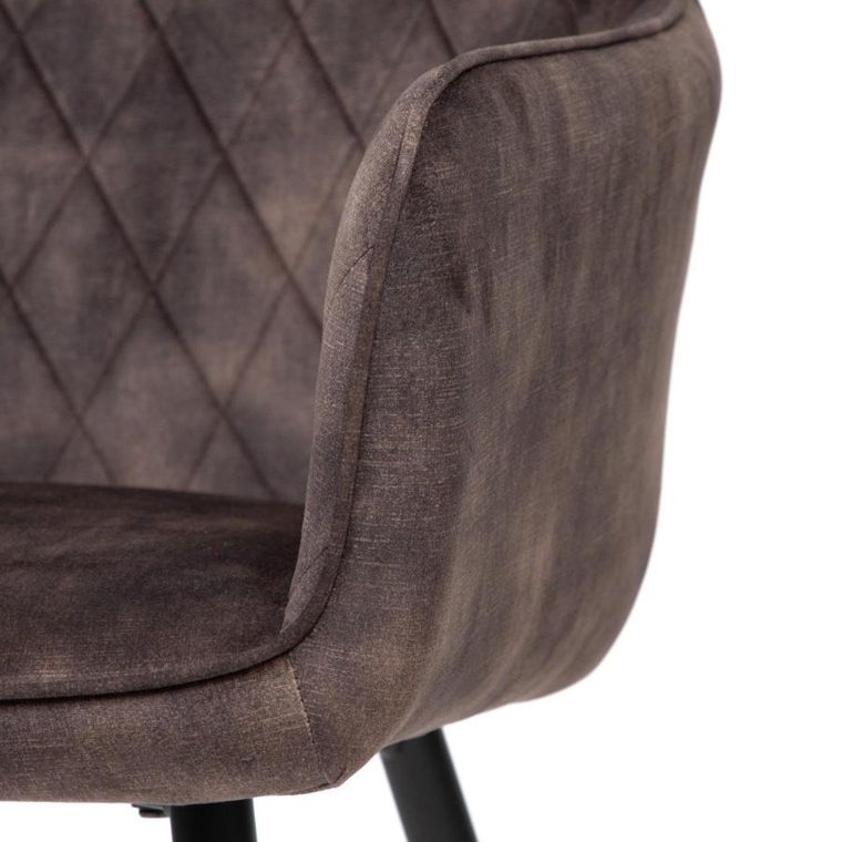 Homla, Satori, krzesło, brązowe, 58-62-79 cm