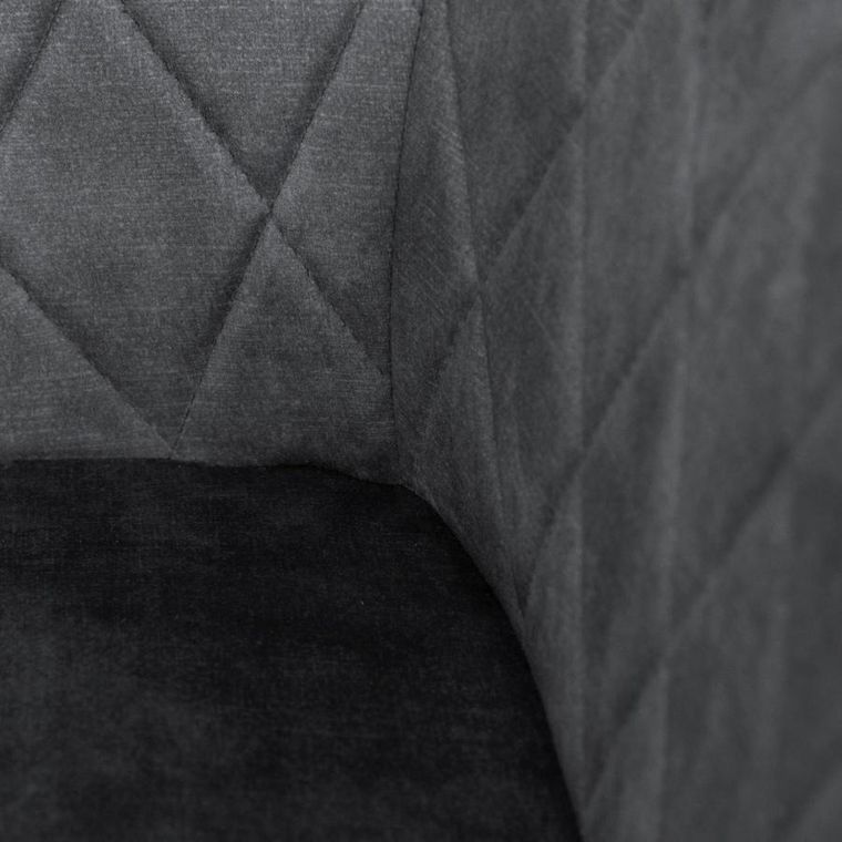 Homla, Satori, krzesło, grafitowe, 58-62-79 cm