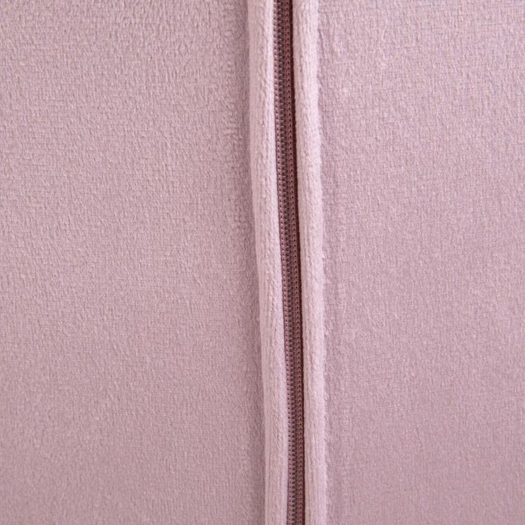 Homla, Shelton, Krzesło welurowe różowe, 56-60-84 cm, 860497