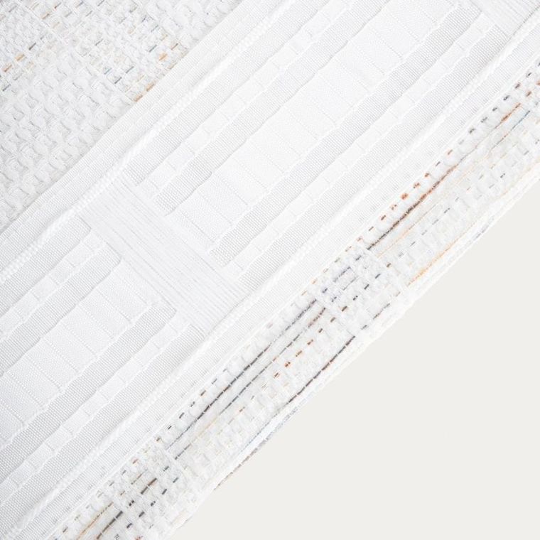 Homla, Siera, zasłona, z ozdobnym wielobarwnym strukturalnym wzorem, 140-250 cm