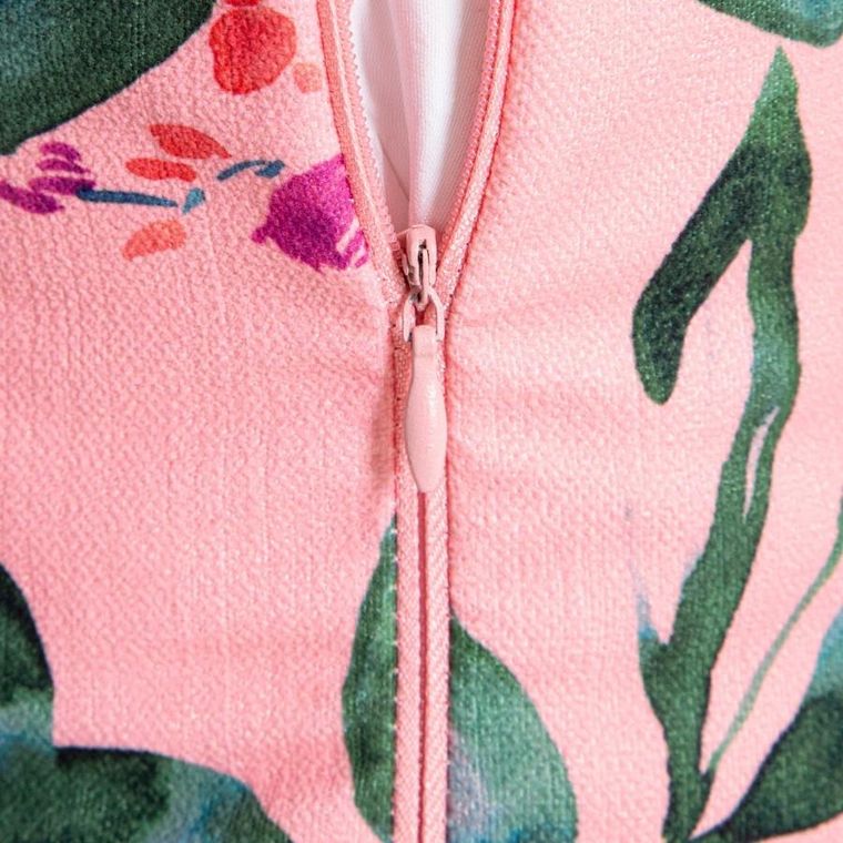 Homla, Solena, poszewka, w kwiatowy wzór, 45-45 cm