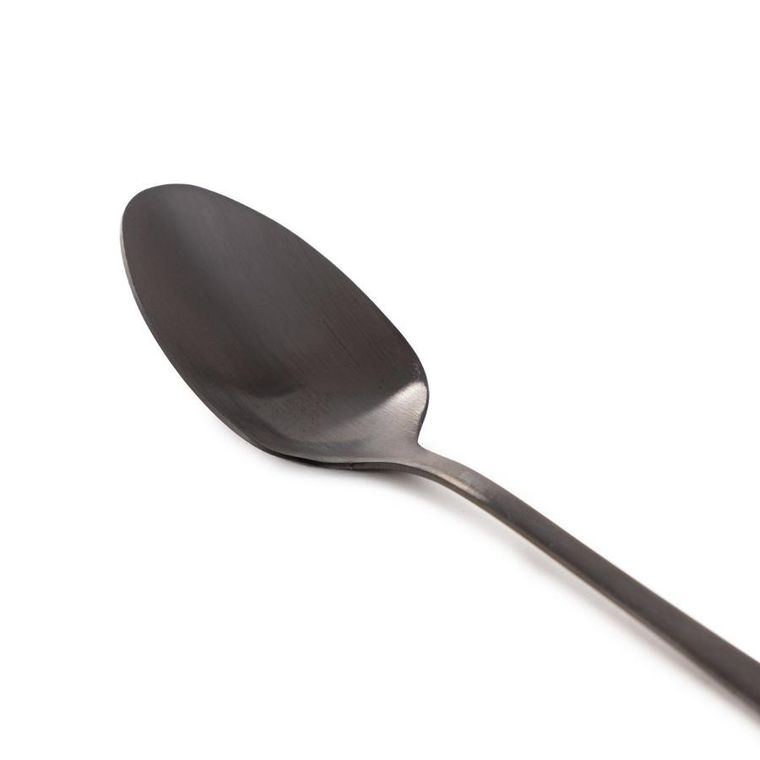 Homla, Stilo, zestaw łyżeczek do herbaty, czarnych, 3 szt.