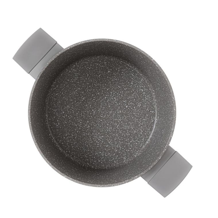 Homla, Tristan, zestaw garnków, szary, 6 elementów