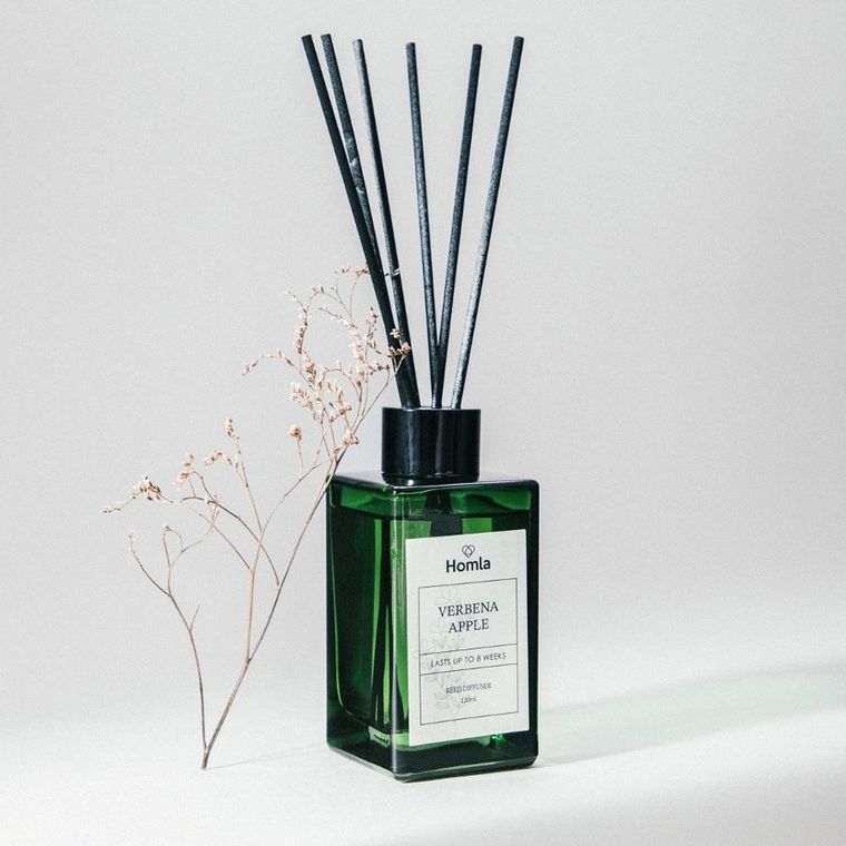Homla, Verde, dyfuzor zapachowy, Verbena Apple, 120 ml