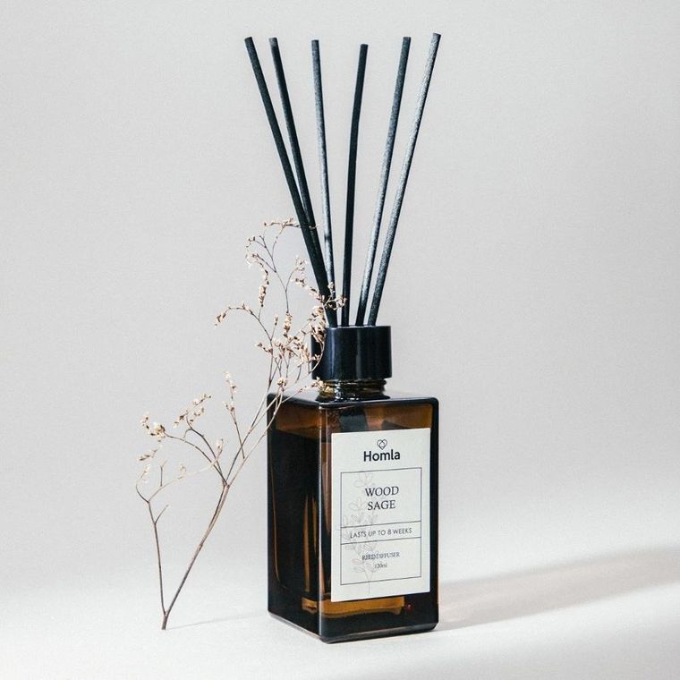 Homla, Verde, dyfuzor zapachowy, Wood Sage, 120 ml