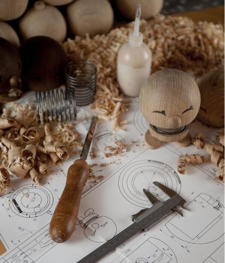 Hoptimist, Bimble, figurka, rozmiar L, Oak