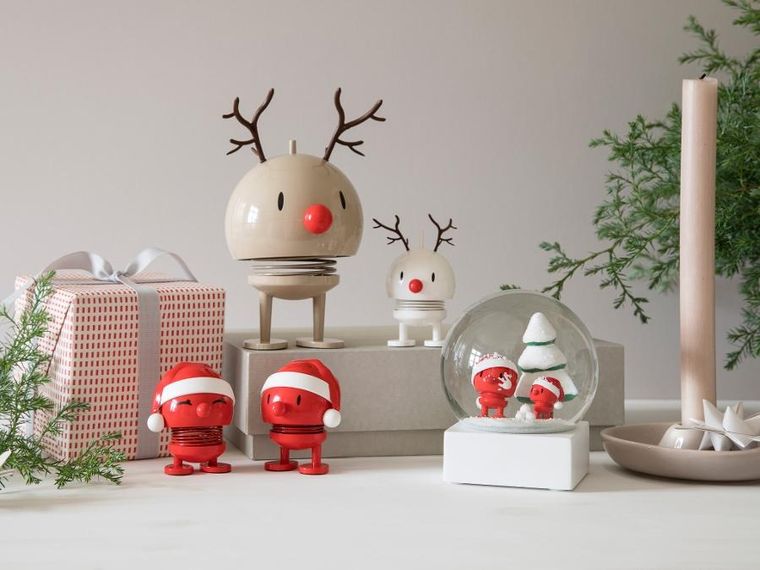 Hoptimist, figurka, Reindeer Bumble S, biały