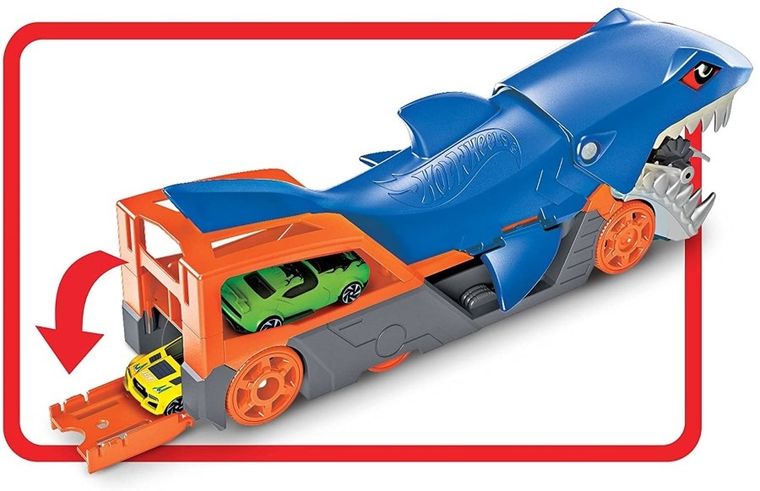 Hot Wheels City, Rekin transporter, zestaw