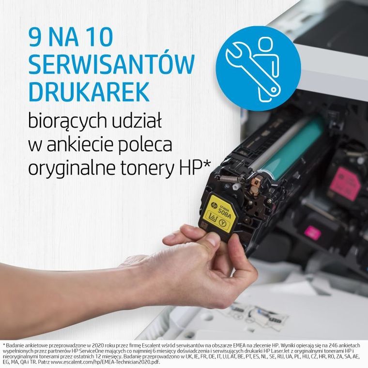 HP, toner czarny, HP 207A, 1350 stron