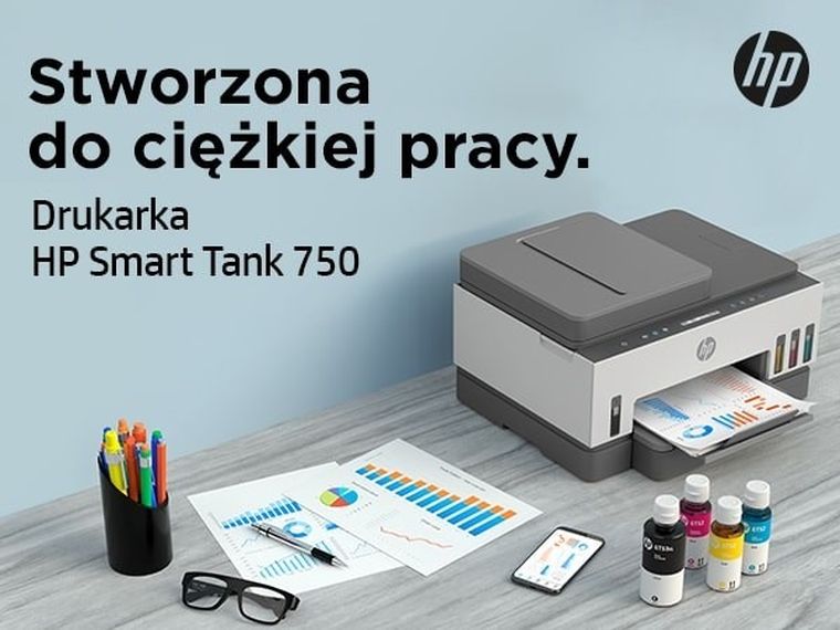 HP, Urządz. Wielof. Smart Tank 750 All-in-one 6uu47a